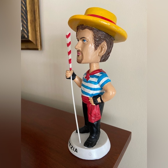 Gondolier Venice Bobblehead Rare Venezia - Picture 3 of 9